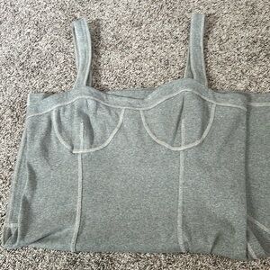 Grey/White Anthropologie dress